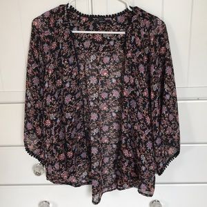 Forever 21 flowy cardigan